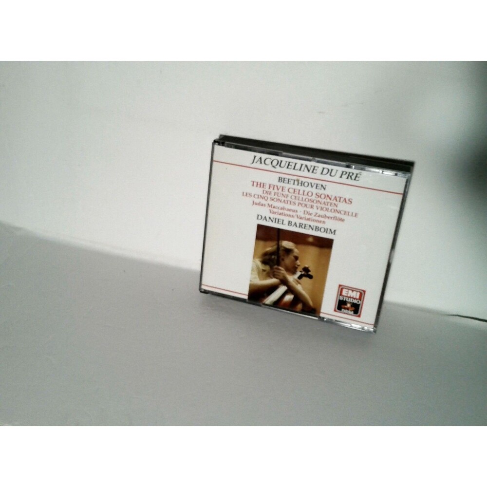 Jacqueline Du Pre' The Five Cellos Sonatas CD 1988 Classical Genre
